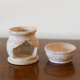 Oil Warmer Tealight Warmer Handmade Marble