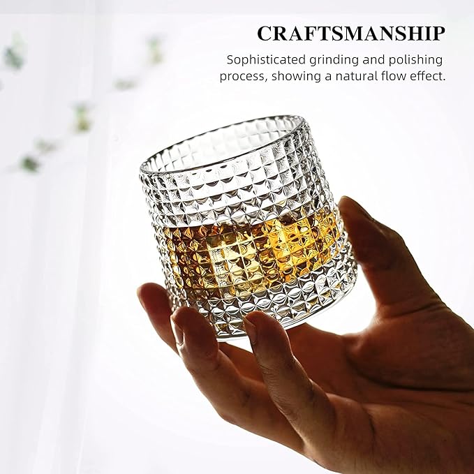 Old Fashioned Dancing Glass Spinning/Swirling Glasses Tumbler