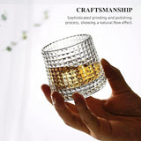 Old Fashioned Dancing Glass Spinning/Swirling Glasses Tumbler