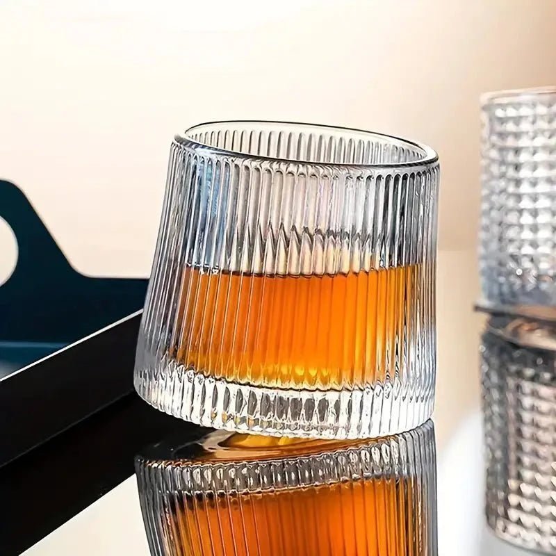 Old Fashioned Dancing Glass Spinning/Swirling Glasses Tumbler