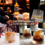 Old Fashioned Dancing Glass Spinning/Swirling Glasses Tumbler