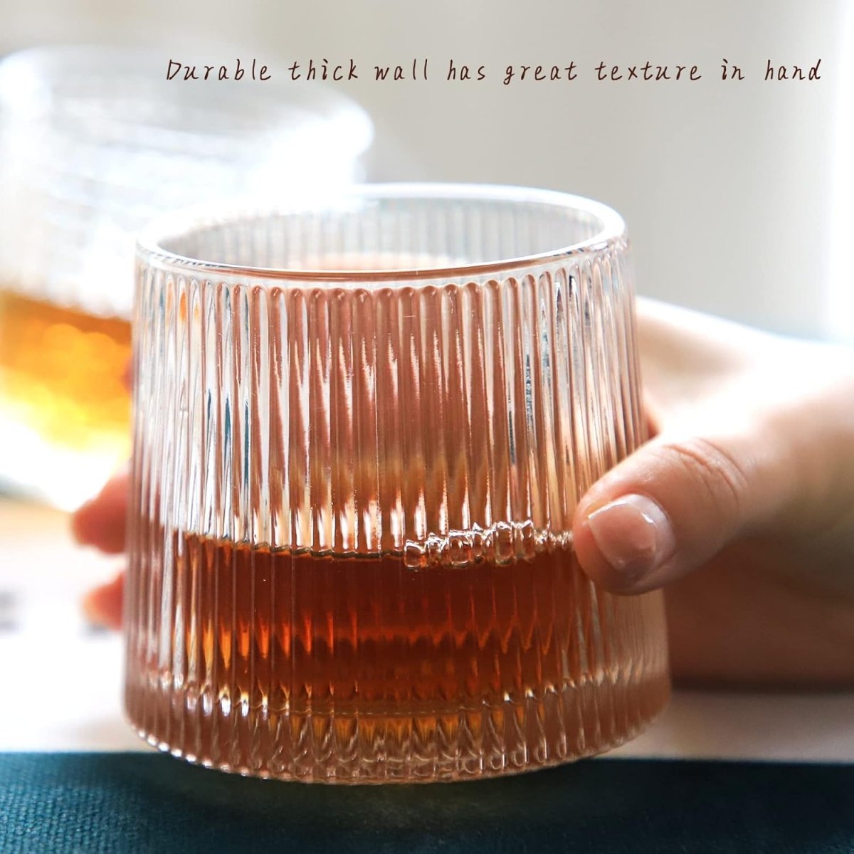 Old Fashioned Dancing Glass Spinning/Swirling Glasses Tumbler