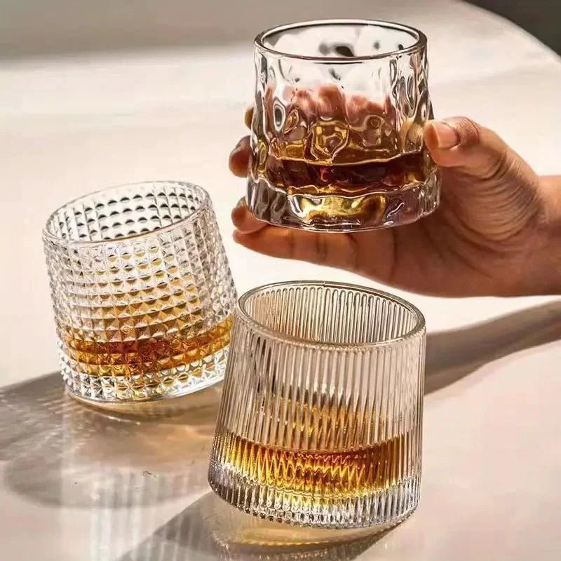Old Fashioned Dancing Glass Spinning/Swirling Glasses Tumbler
