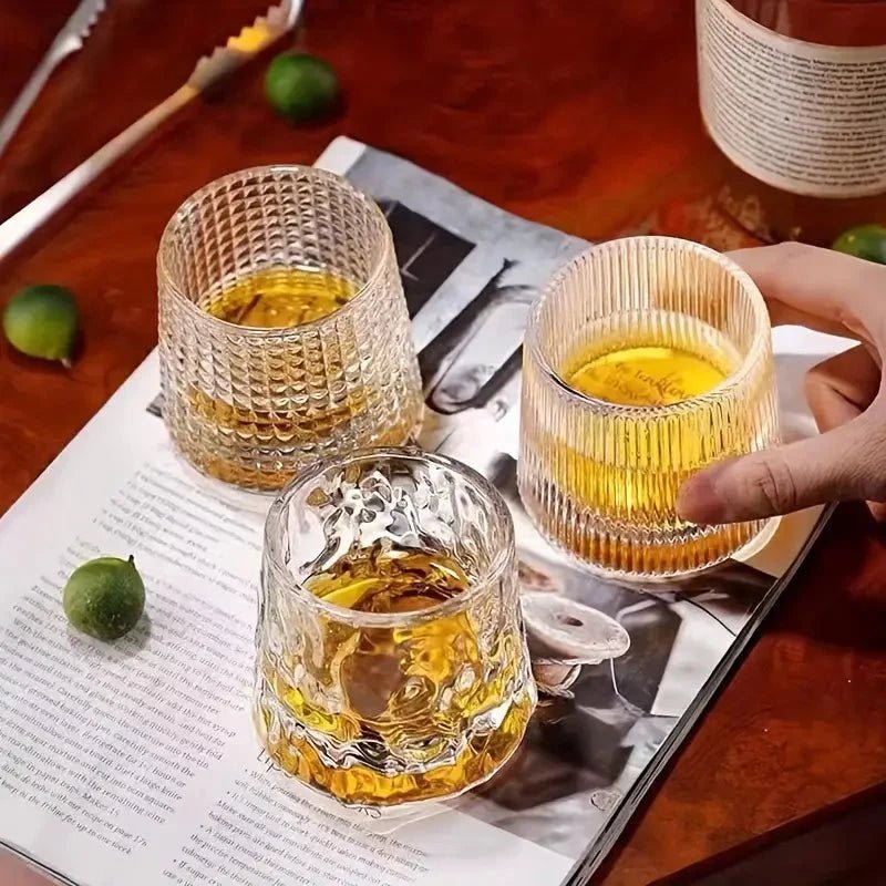 Old Fashioned Dancing Glass Spinning/Swirling Glasses Tumbler