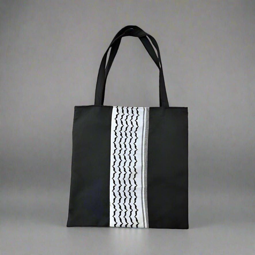 Palestine Bag Black keffiyeh