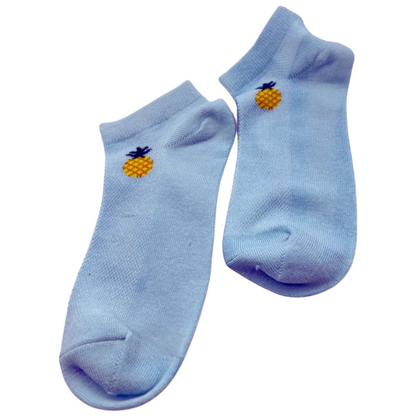 Pineapple Comfortable Cotton Socks - STLESS