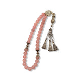 Pink Stones Worry Beads Prayer Beads
