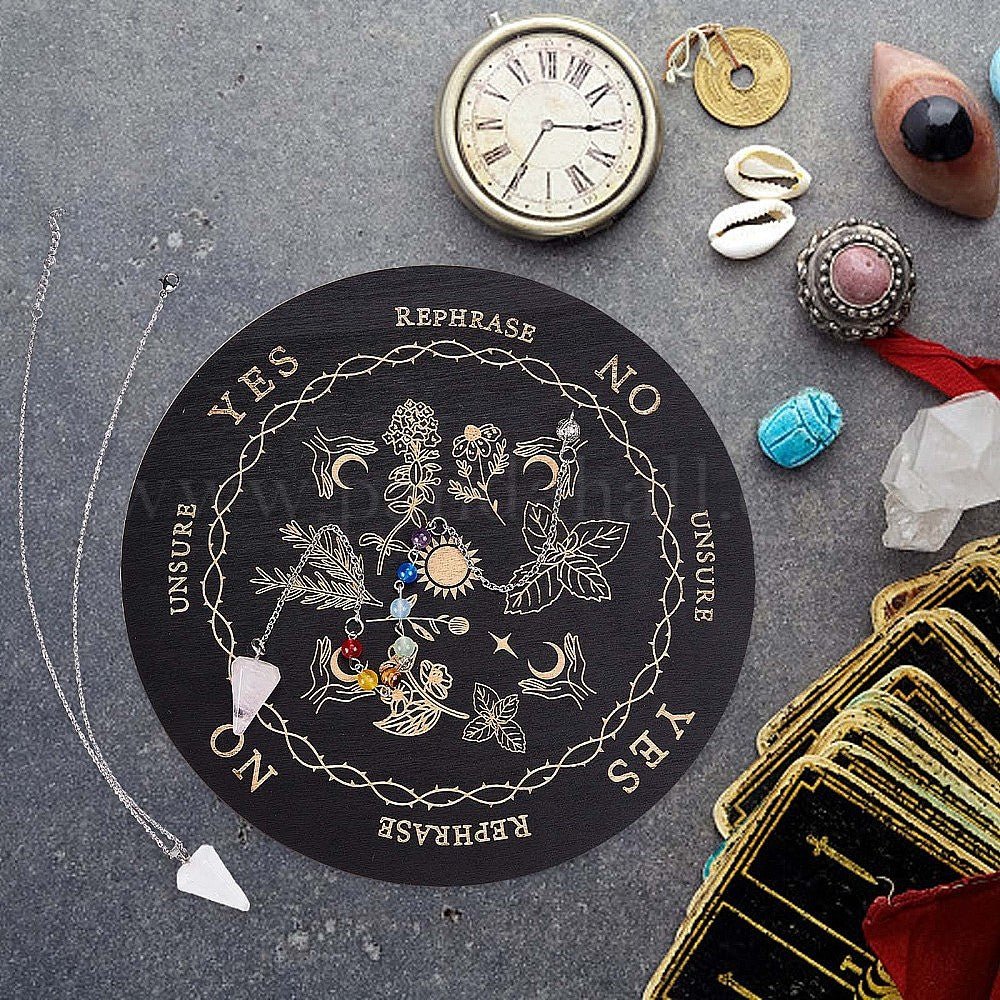 Plant Pattern Pendulum Board Dowsing Divination - Rassme