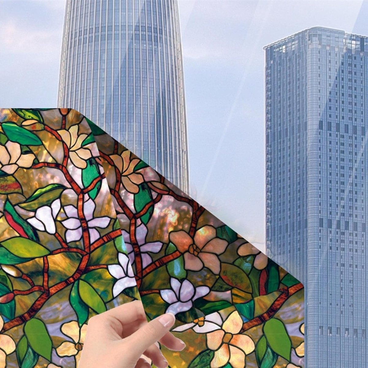 Plants & Flowers Window Decal