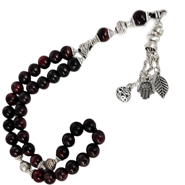 Prayer Beads Dark Tiger's Eye