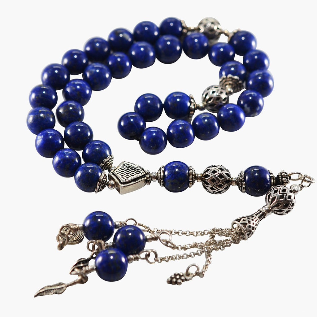 Prayer Beads Premium Labis Gemstone With 925 Silver - STLESS