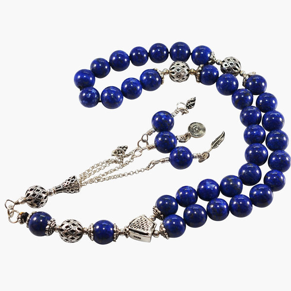 Prayer Beads Premium Labis Gemstone With 925 Silver - STLESS