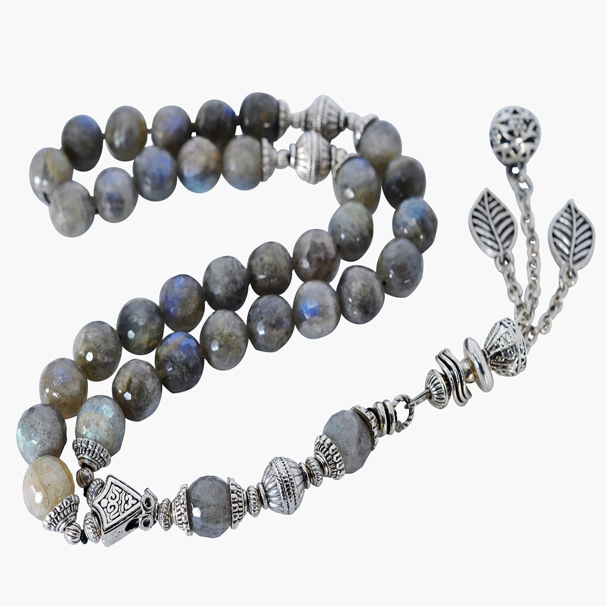 Prayer Beads Premium Labradorite Gemstone