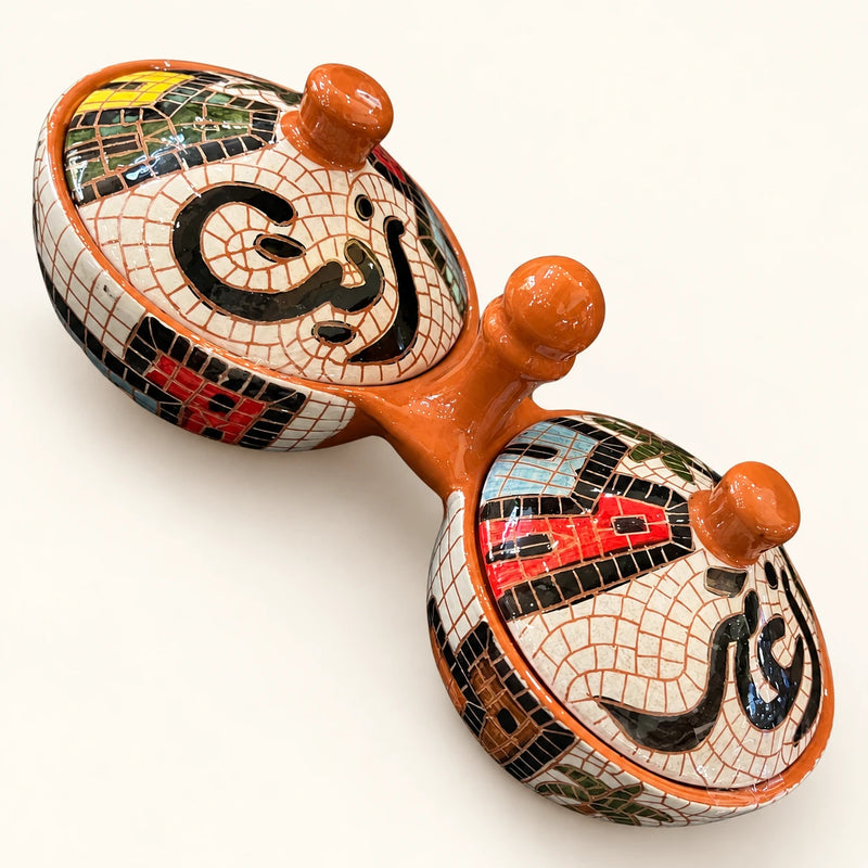 Clay Olive Oil & Thyme Handmade - Zeit w Zaater - سيراميك زيت وزعتر