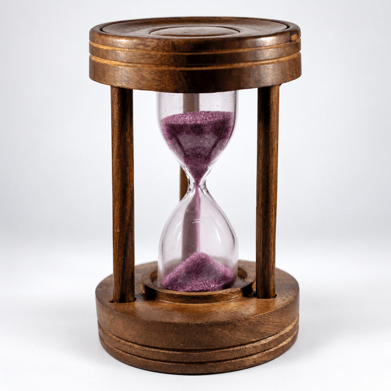 Hourglass Rosewood Sand Clock