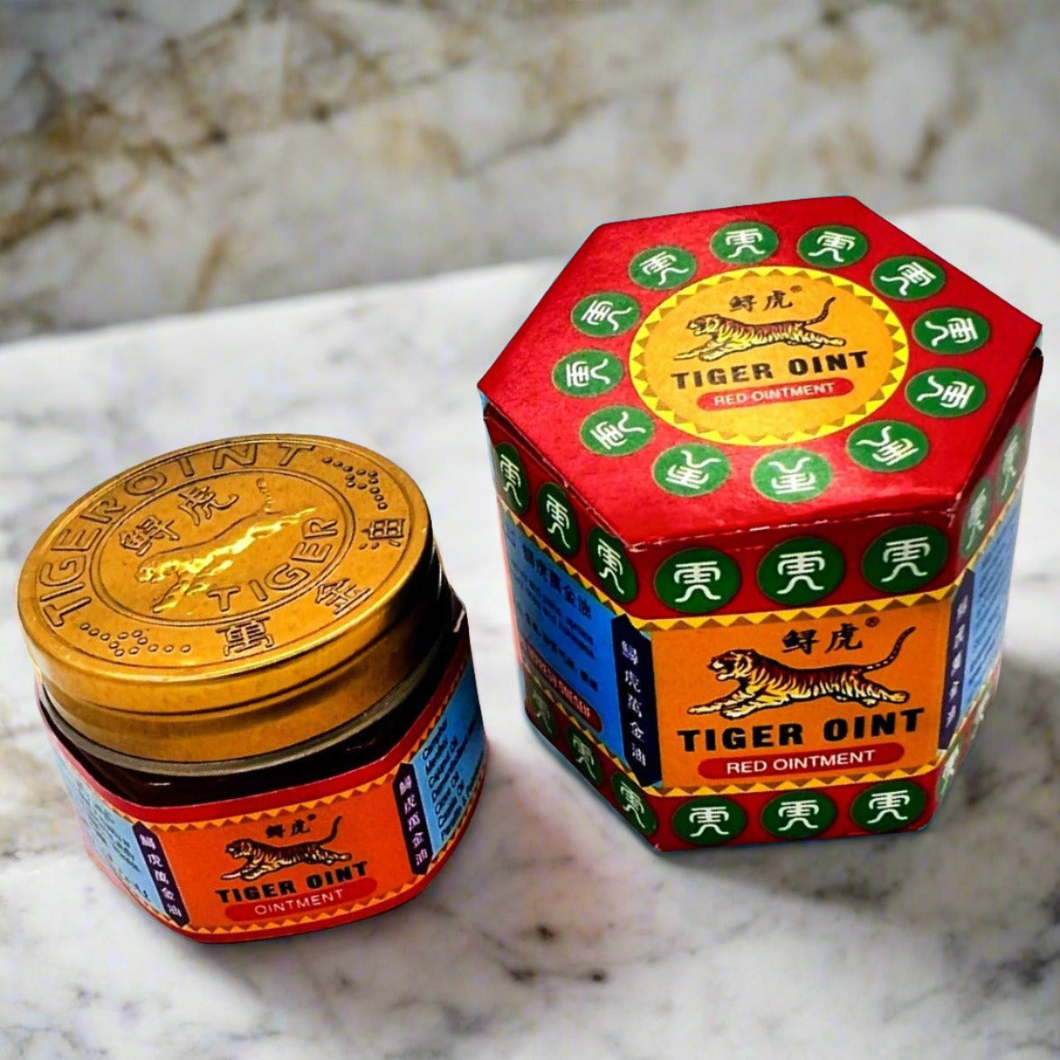 Red Tiger Ointment Balm Arthritis Joint Pain Body Massage Patches Pain Relief Plaster Ointment Headache Dizziness Essential
