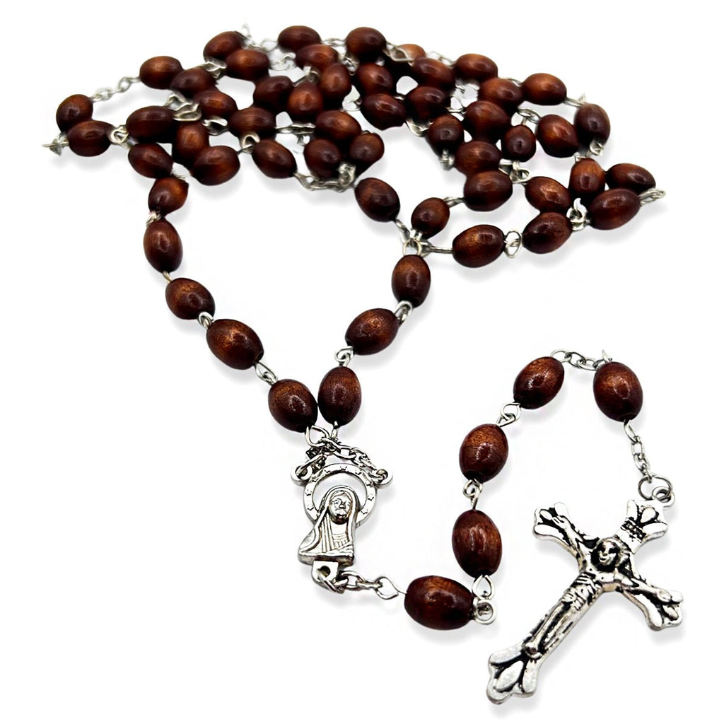 ROSARY Beads Wood - STLESS