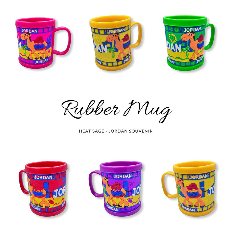 Rubber Mug Heat Safe Jordan Souvenirs