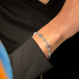 Silver Genuine High Quality Marcasite Bracelete