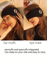 Sleep Soundproof Ear Muffs Eye Mask