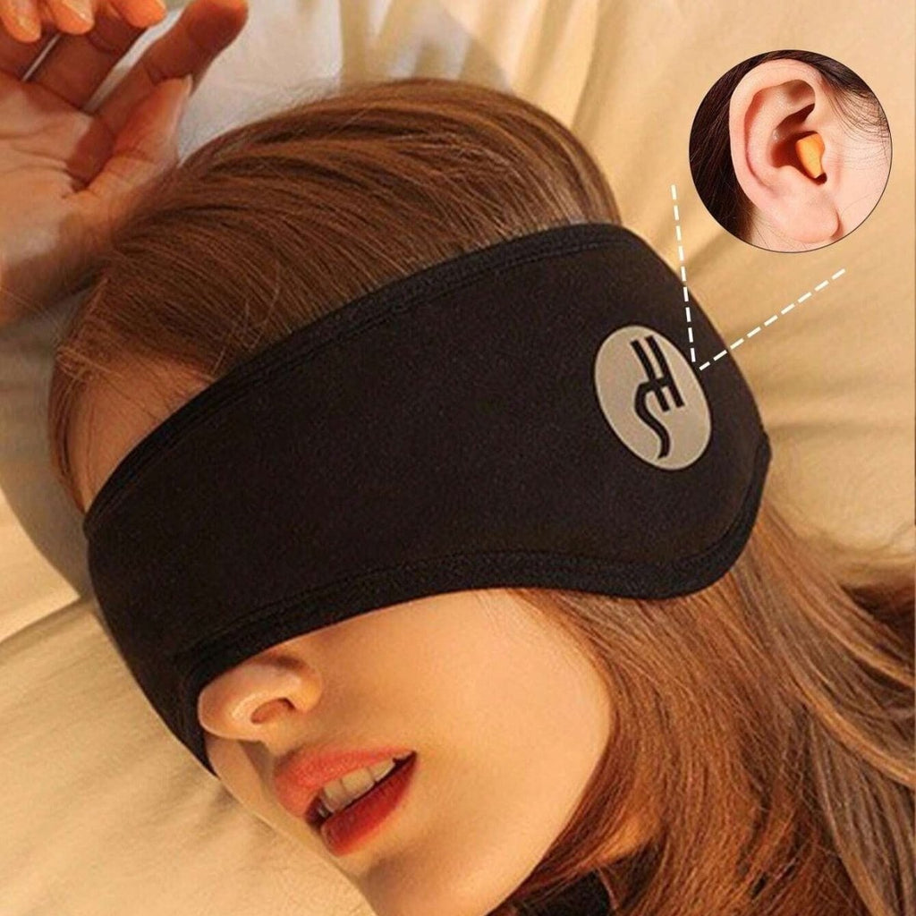 Sleep Soundproof Ear Muffs Eye Mask