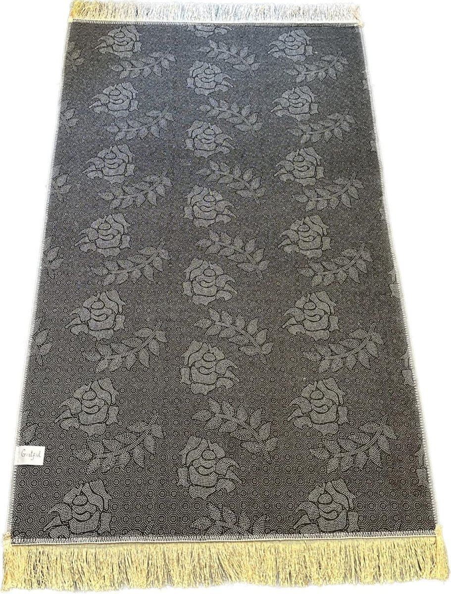 Small Anti slip printed Islam prayer mats with shinny surface