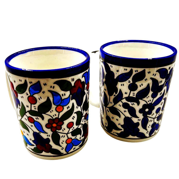 Small Tea / Herbal Mug Hand colored Ceramic - STLESS