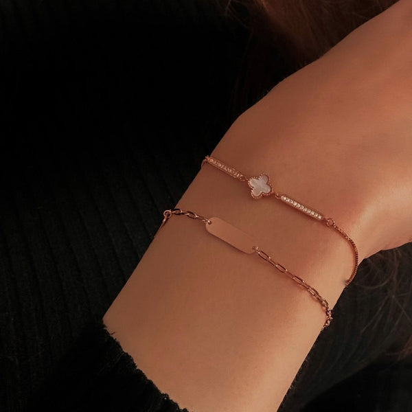 Sterling Silver Van Cleef Bracelet