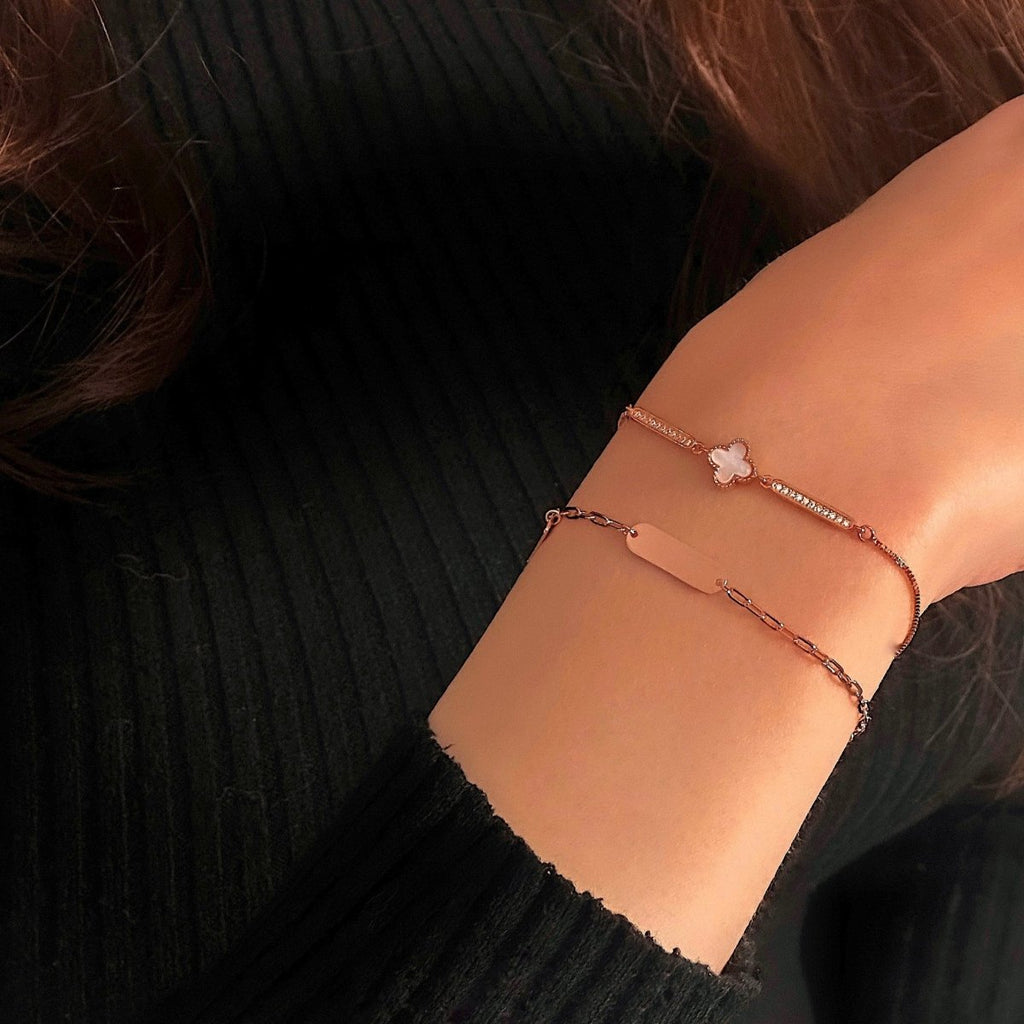 Sterling Silver Van Cleef Bracelet