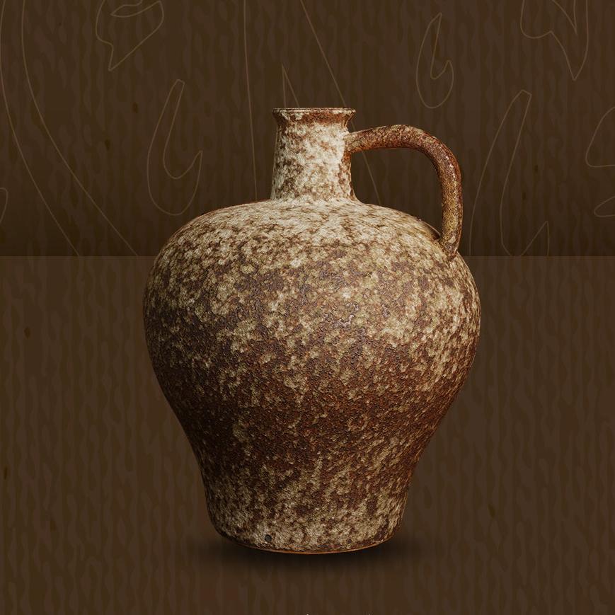 Stone Vase Handcrafted