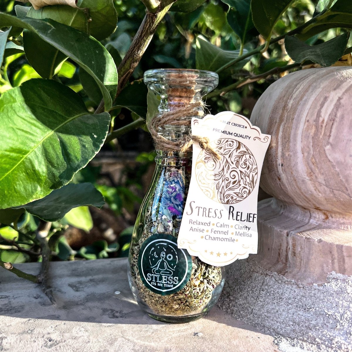 Stress Relief Natural Herbs Mixture Calm & Anxiety