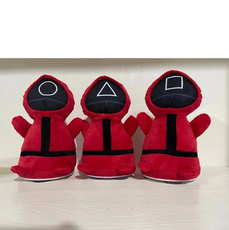 Stress Relief Toys, Electric Anti Stress Punch Me Plush Doll Squid Game