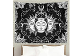 Sun And Moon Tapestry Psychedelic Background