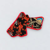 Tatreez Jordan Map Magnet