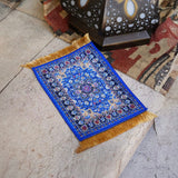 Traditional High Quality Mouse Pad Rug Blue