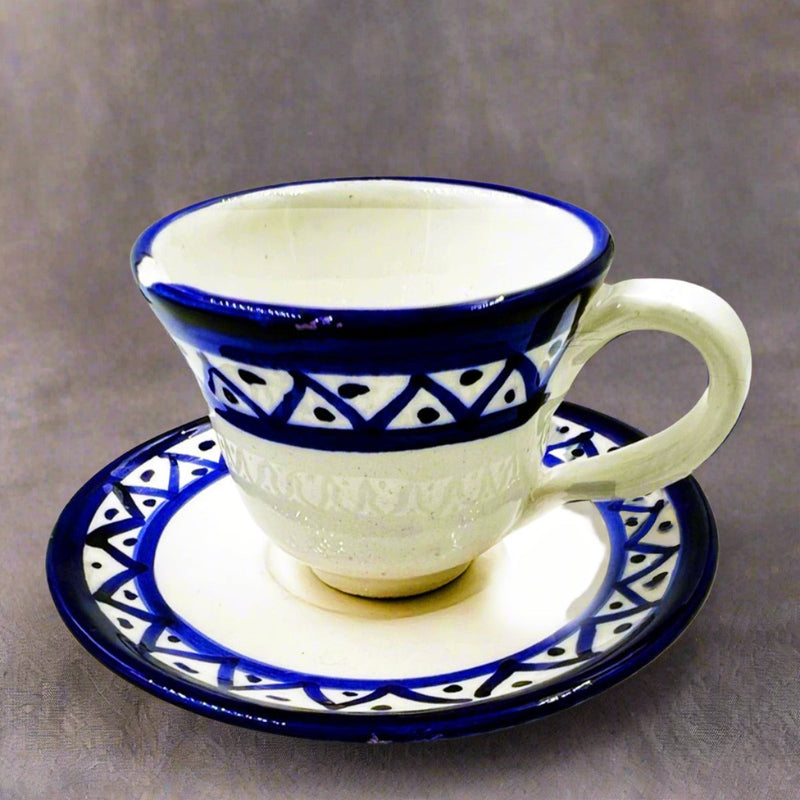 Turkish Coffee Cup Blue