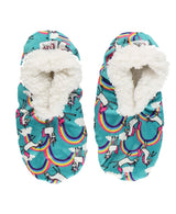 Unicorn Fuzzy Feet Slipper Fur