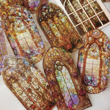 Vintage European-style Sun Catcher Stickers