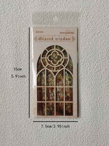 Vintage European-style Sun Catcher Stickers