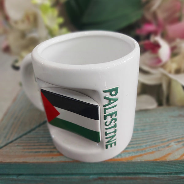 Ceramic Mug 3D Palestine Flag Souvenir