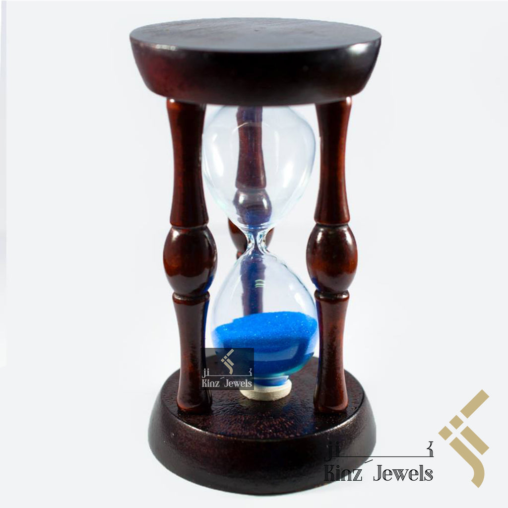 Personalized Wooden Hourglass Sand Watch Gage