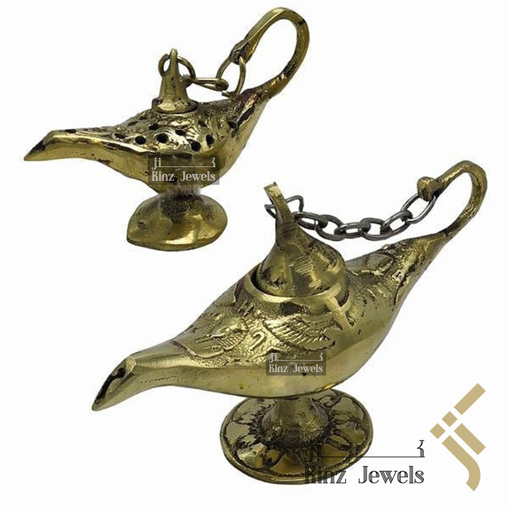 Personalize Solid Brass Aladdin Handmade Arabian Lamp