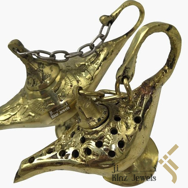 Personalize Solid Brass Aladdin Handmade Arabian Lamp