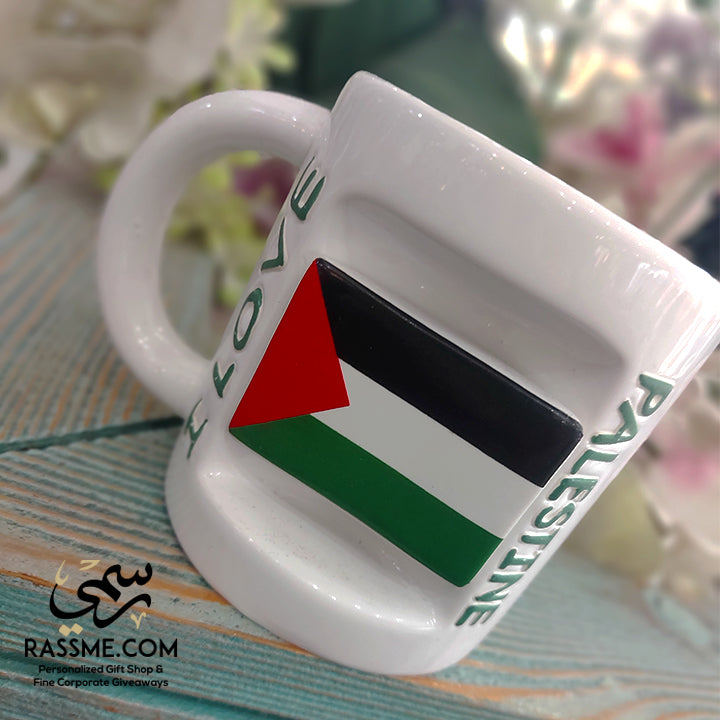 Ceramic Mug 3D Palestine Flag Souvenir