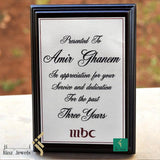 Personalized Wooden Stand Image and Text