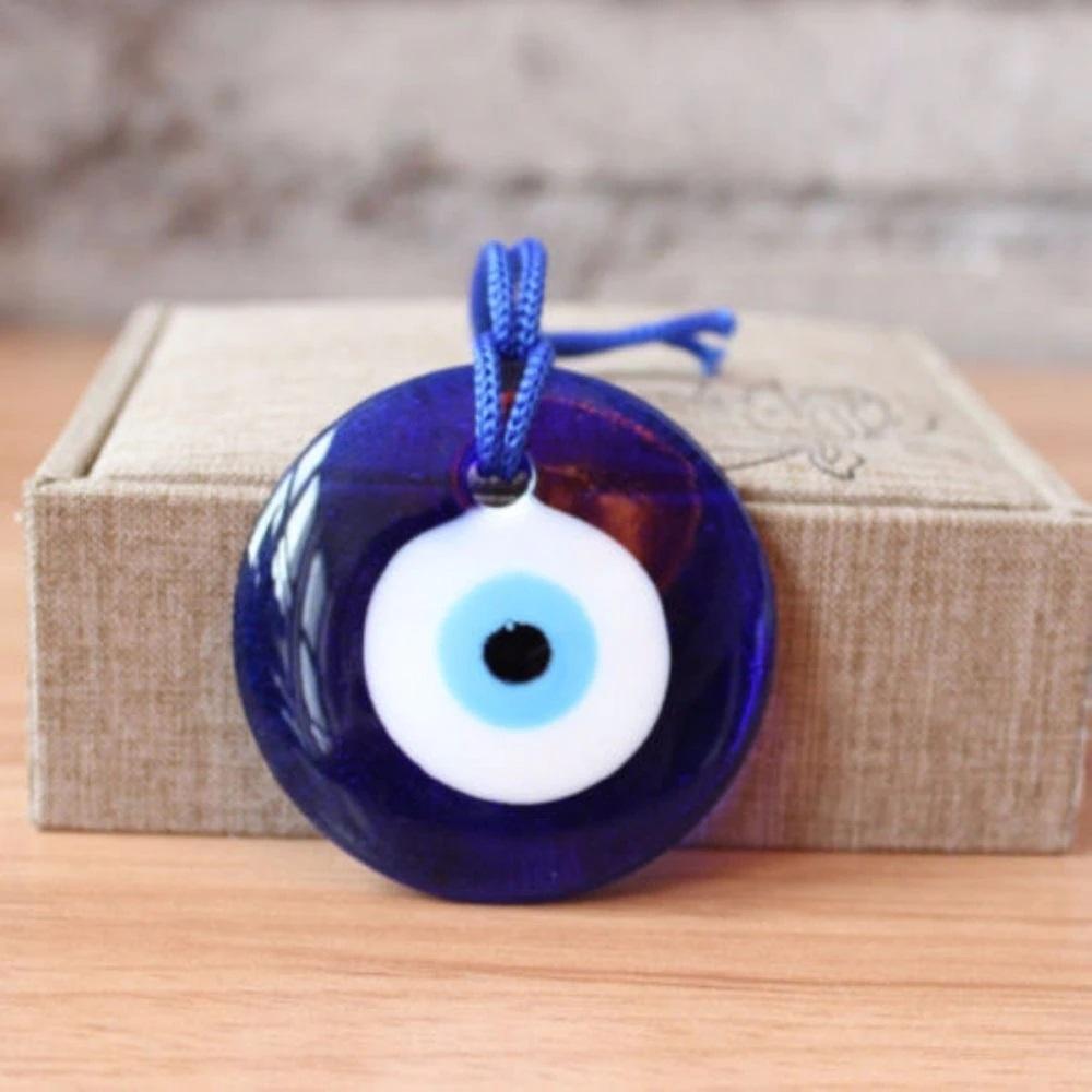 Turkish Greek Glass Evil Blue Eye Home Amulet Kabbalah