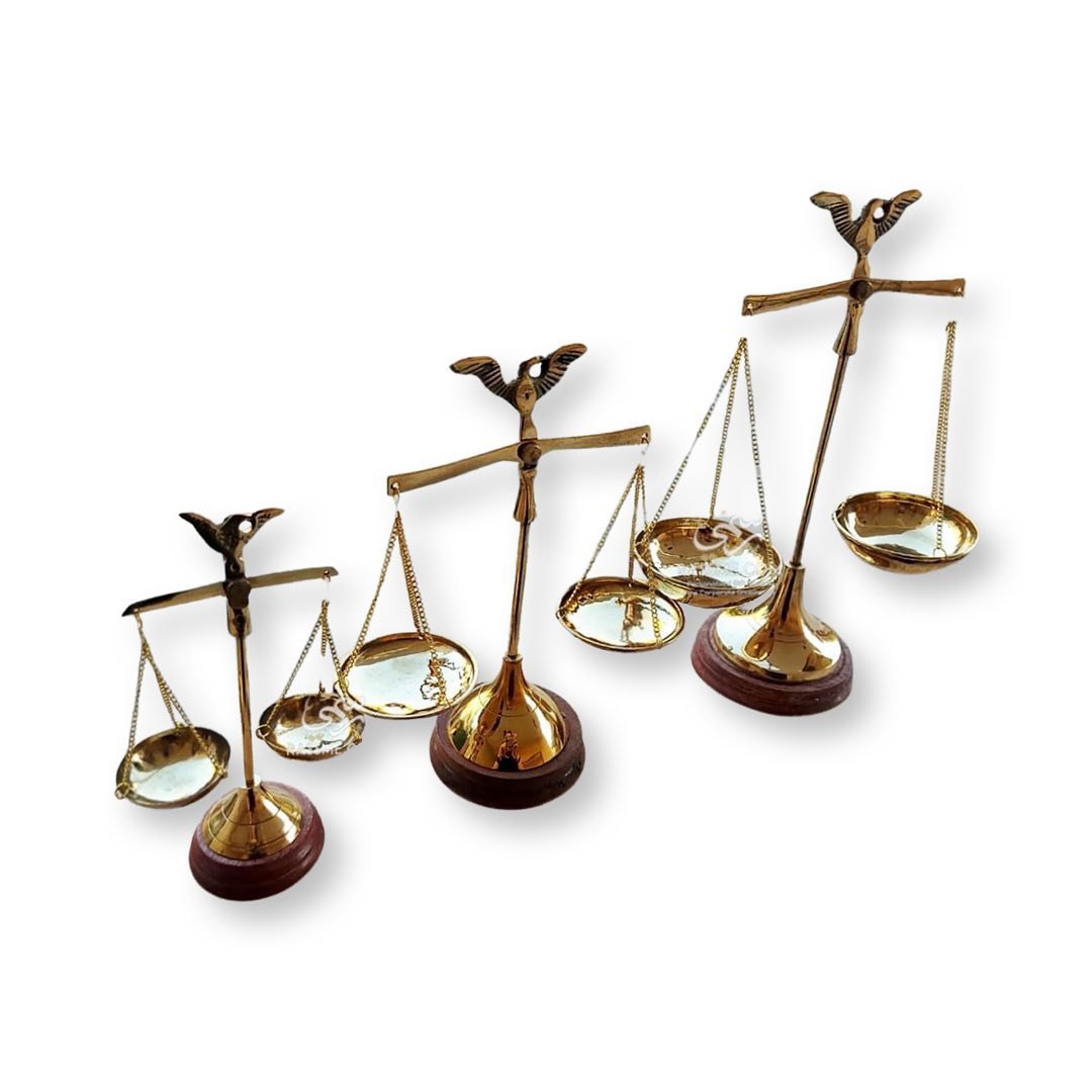 Balance Lawyer / Judge Gift Brass