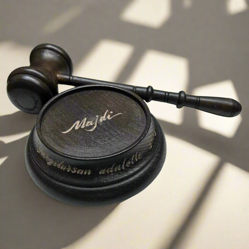 Judge Gavel Judge Hummer Gifts for lawyer مطرقة قاضي