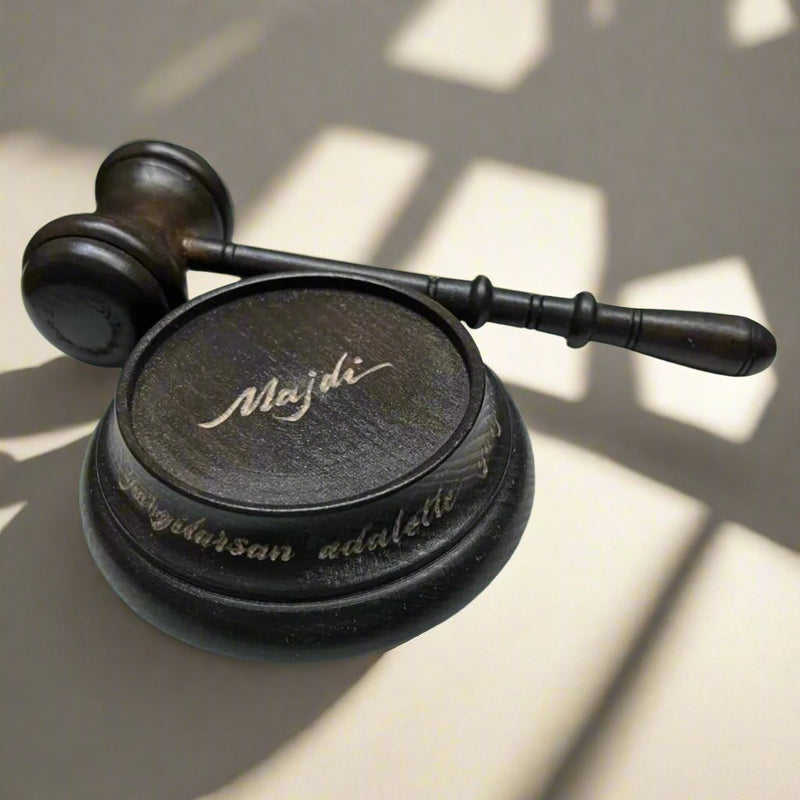 Judge Gavel Judge Hummer Gifts for lawyer مطرقة قاضي