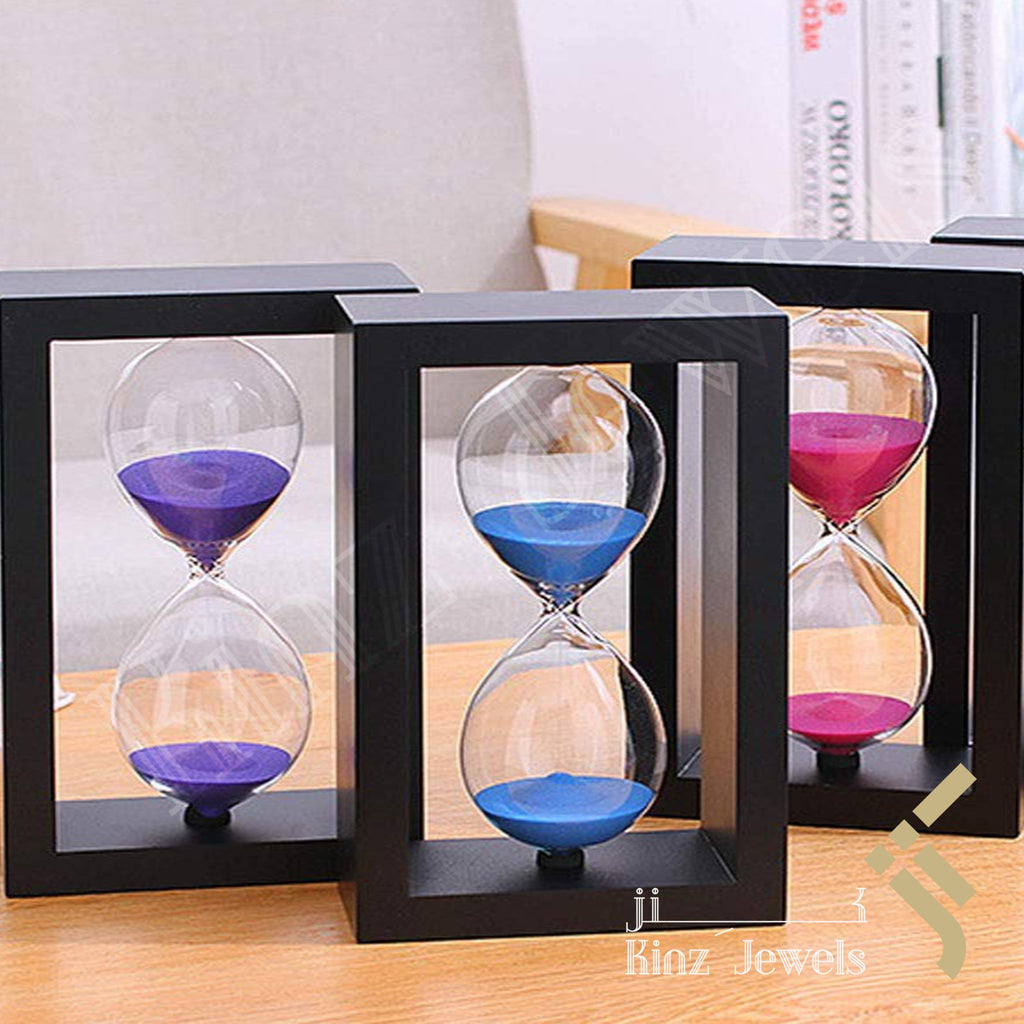 Personalized Wooden Hourglass Sand Watch